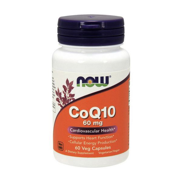 

Коэнзим Q10 Now Foods CoQ10 60 mg (60 капс) (814202)