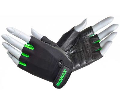 

Перчатки для фитнеса Mad Max RAINBOW MFG 251 black/green размер M (197542)