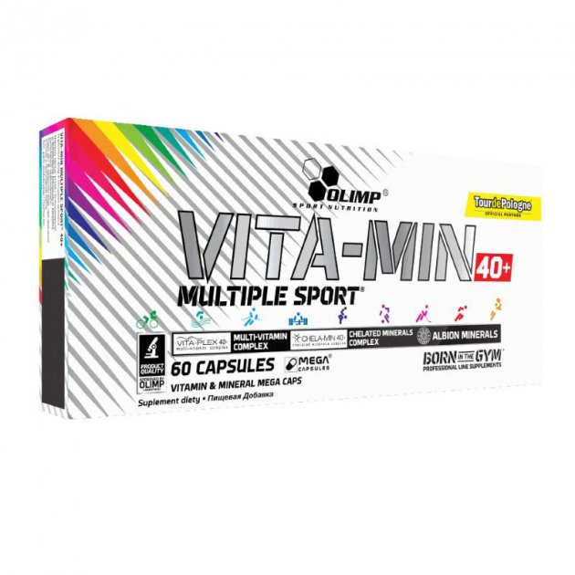 

Витамины и минералы Olimp Vita-min Multiple Sport 40+, 60 капсул (323121)