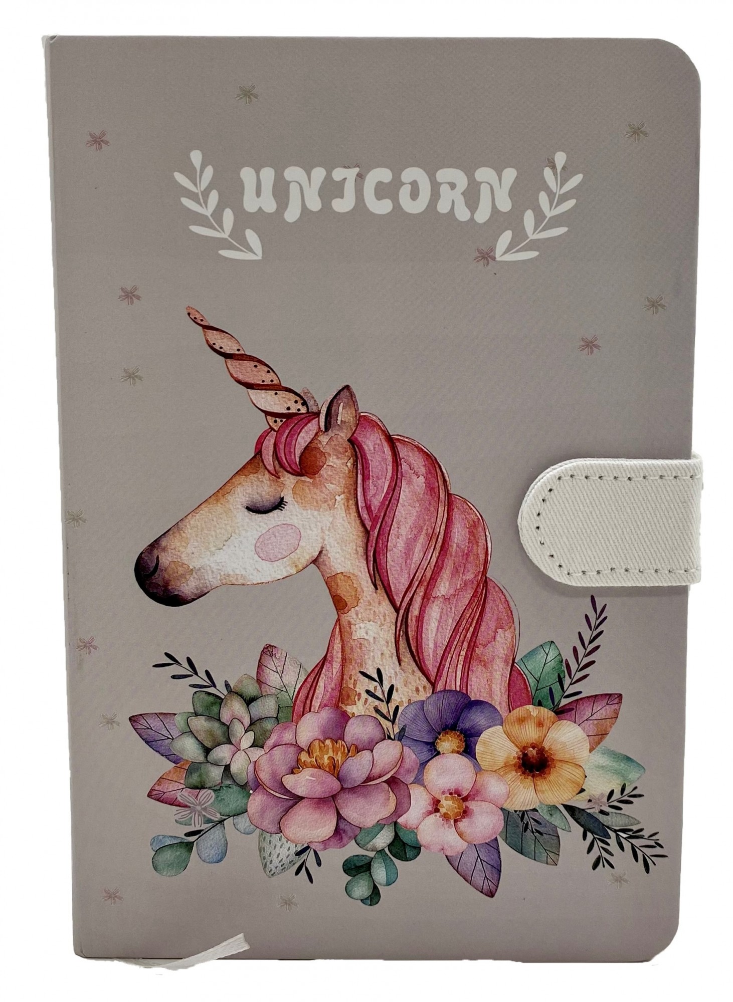 

Блокнот на магнитной застежке CH Unicorn pink 13 х 19 см 144 листов (9702L -15)