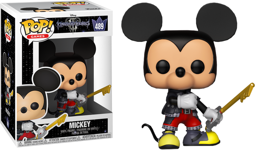 

Фигурка Funko Pop Kingdom Hearts Mickey Королевство Сердец Микки 10см KH M489