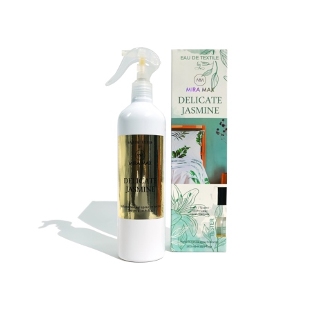 

Парфюмированный освежитель Mira Max для текстиля DELICATE JASMINE, 500 мл