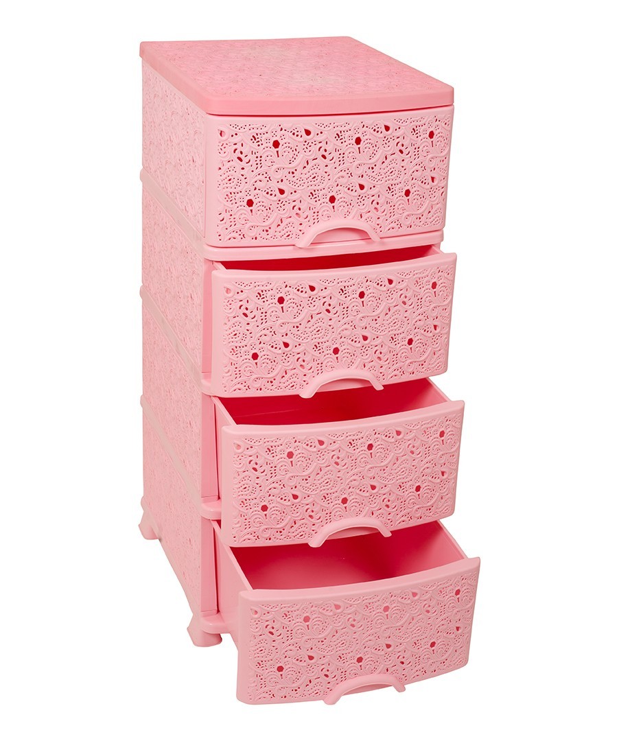 

Комод Effe plastik еф-332 90х38х47 мм Розовый