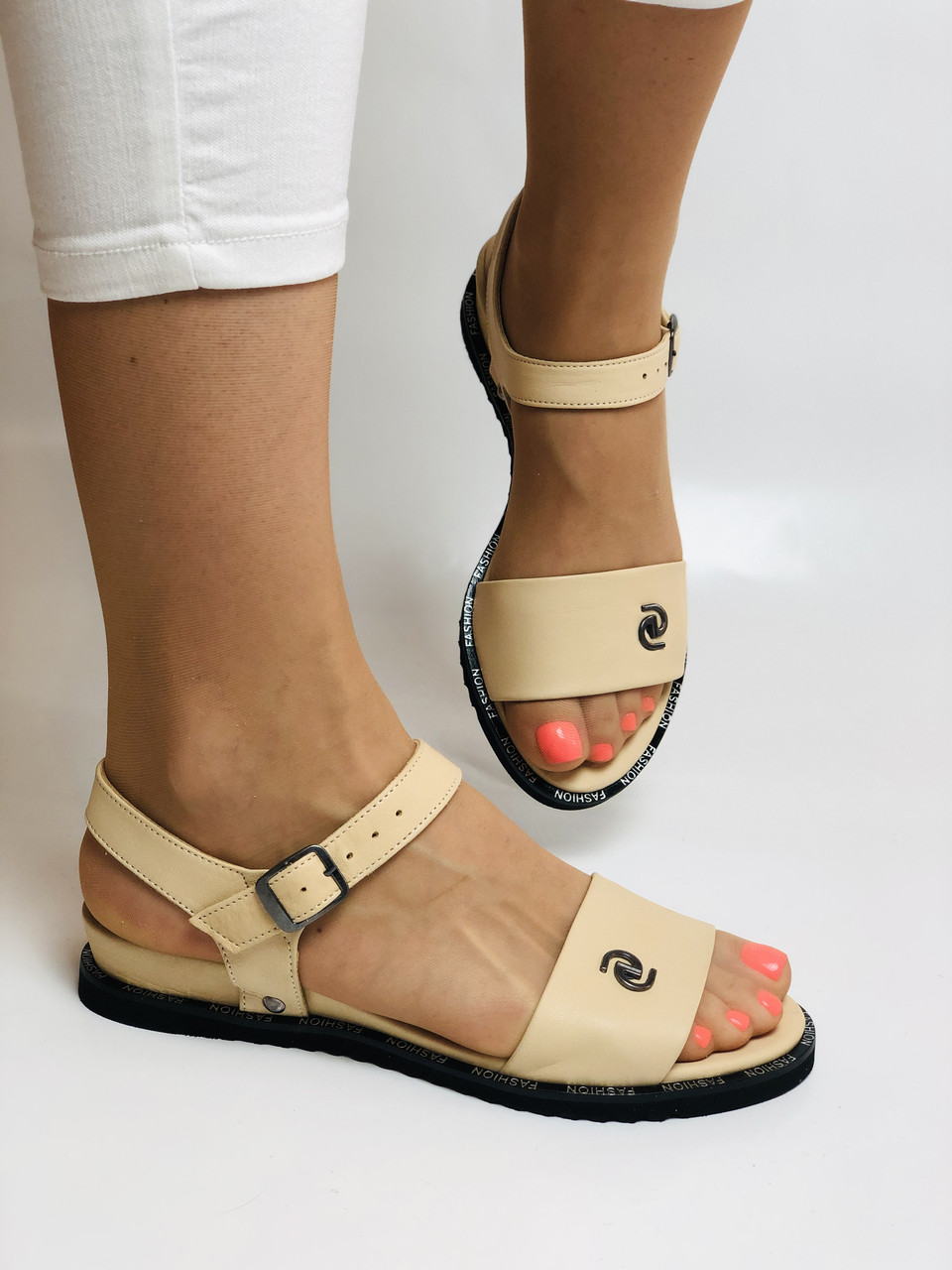 

Женские босоножки Trio Trend 40 Бежевый 2563