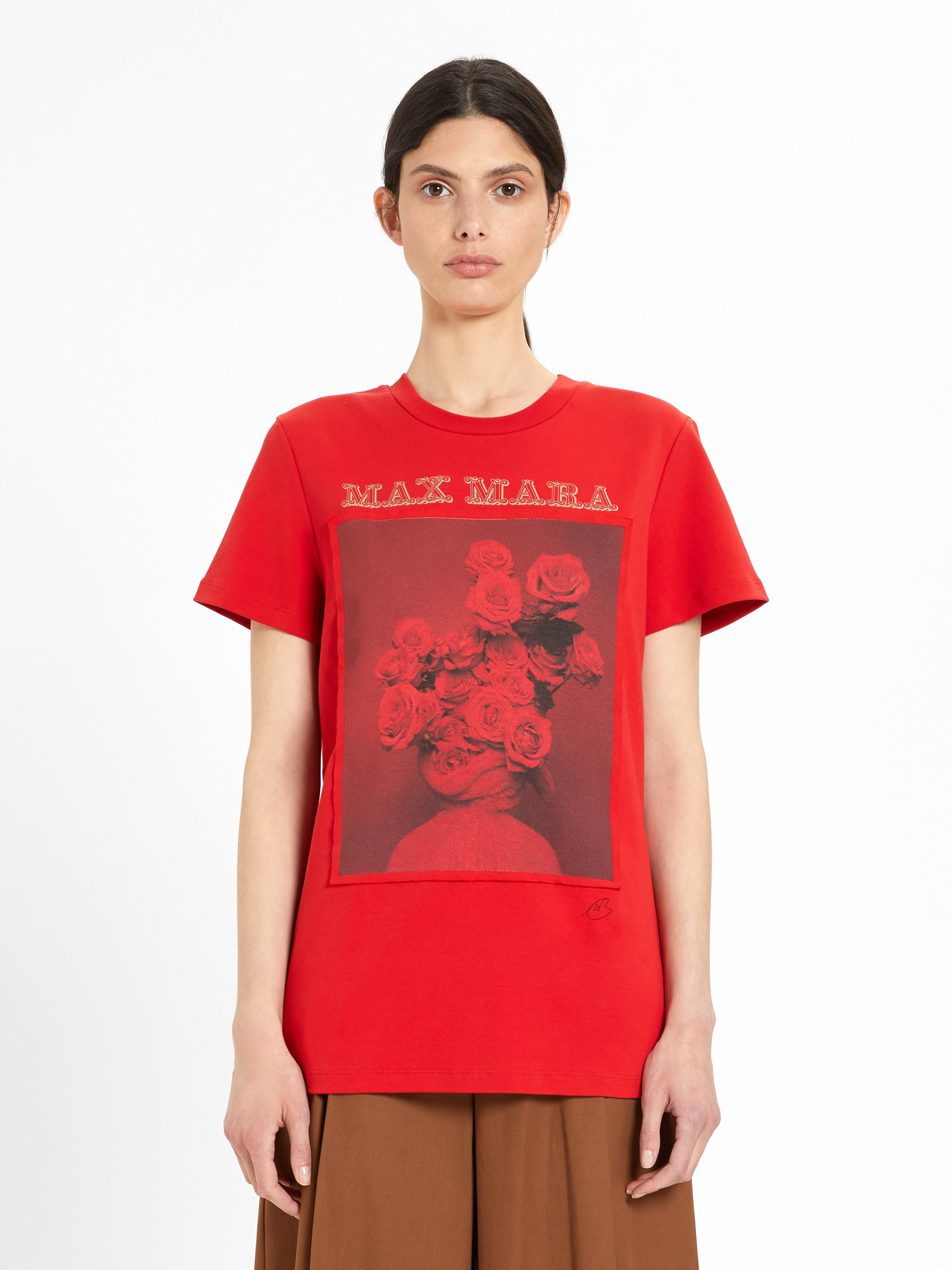 

Футболка MaxMara  Красная 19461519600, Футболка MaxMara M Красная 19461519600