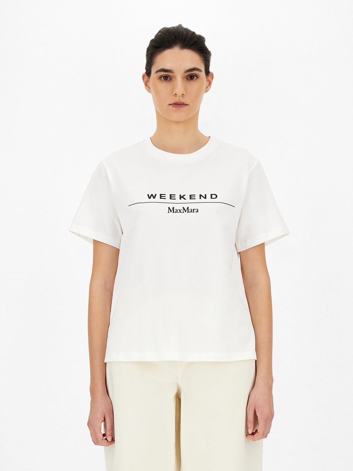 

Футболка MaxMara  Белая 59760319600, Футболка MaxMara S Белая 59760319600