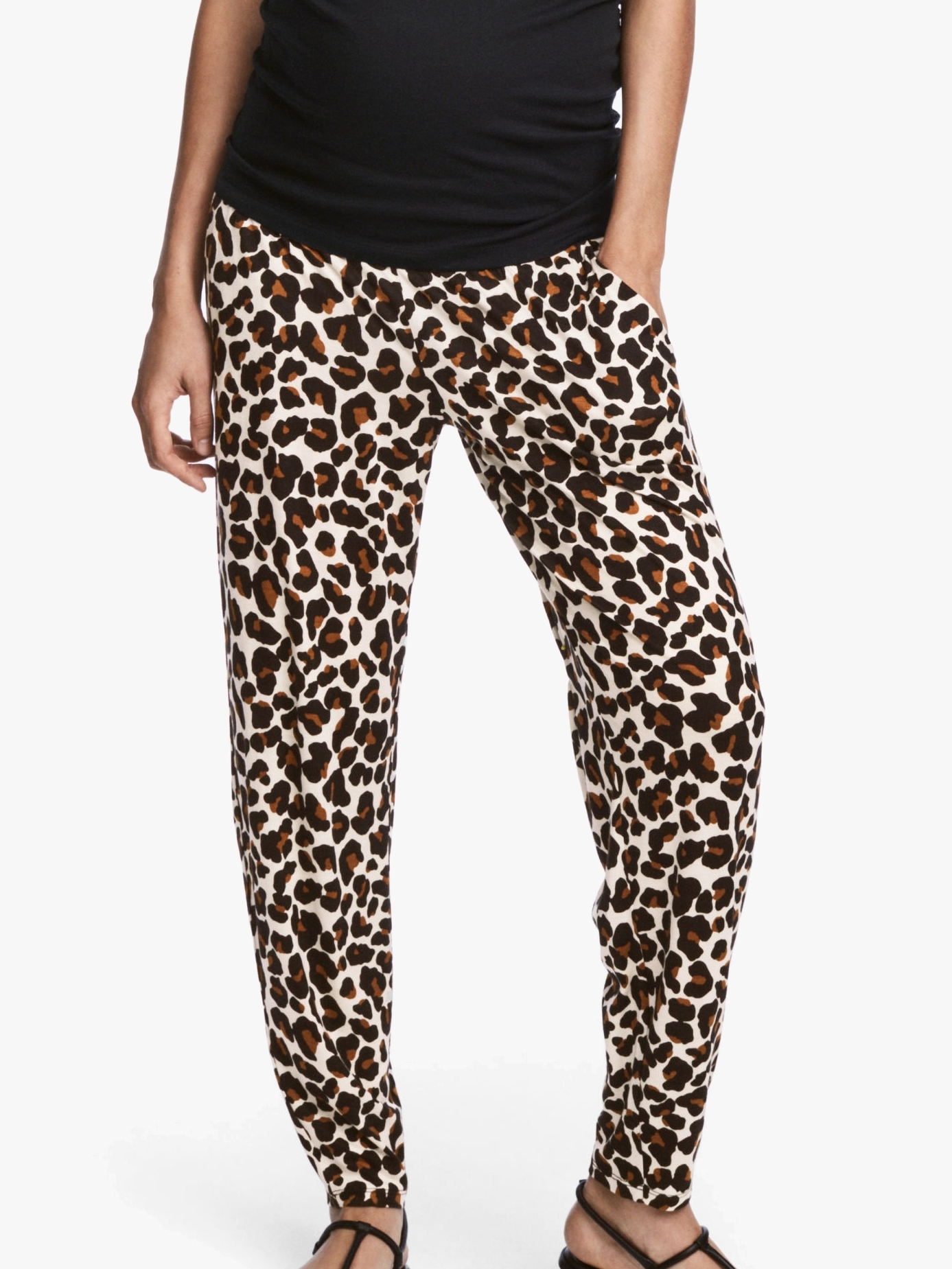 

Брюки H&M XAZ095637KEKM  Леопардовые, Брюки H&M XAZ095637KEKM XS Леопардовые