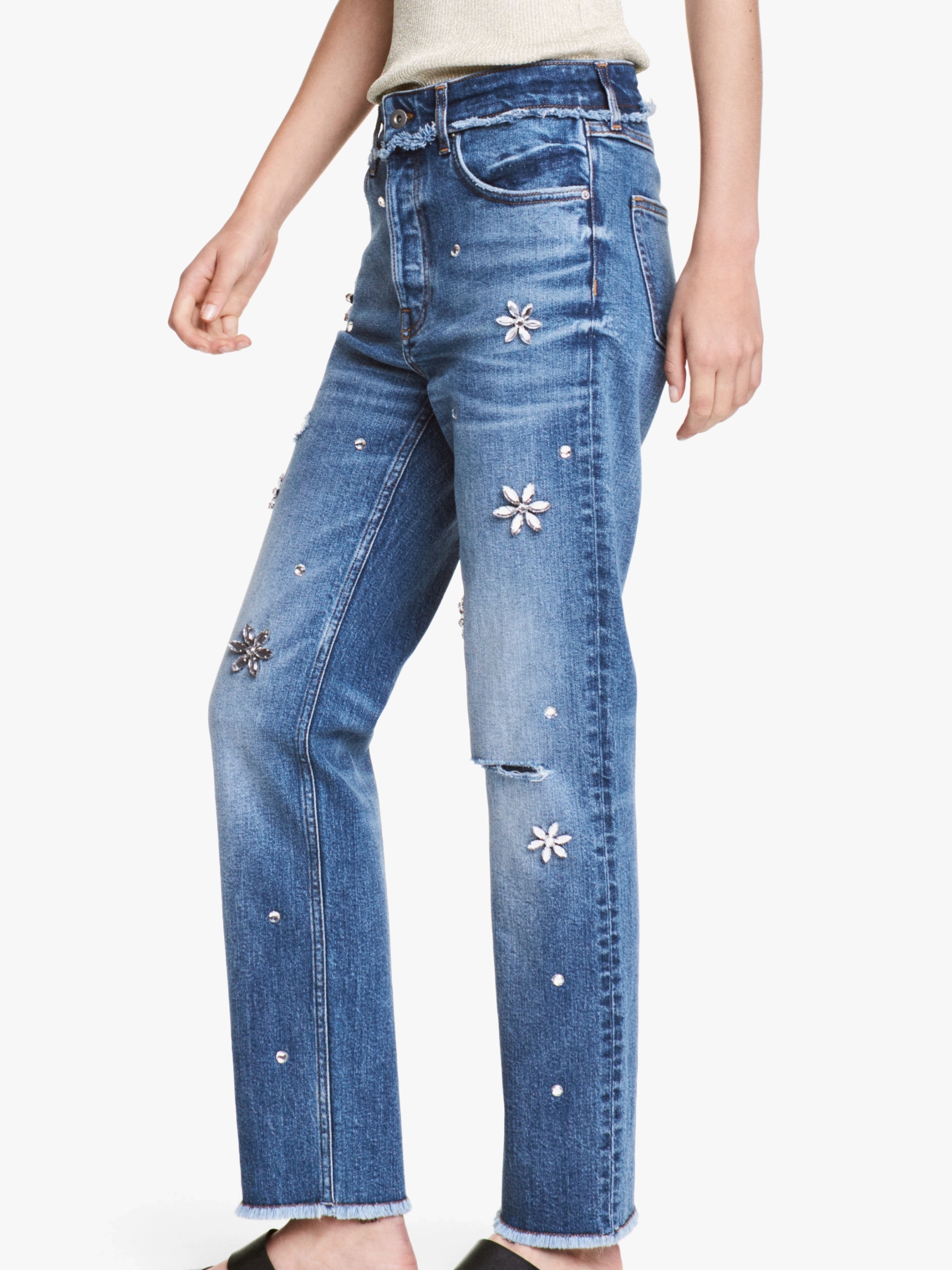 

Джинсы H&M XAZ127229IJYO  Синие, Джинсы H&M XAZ127229IJYO 42 Синие