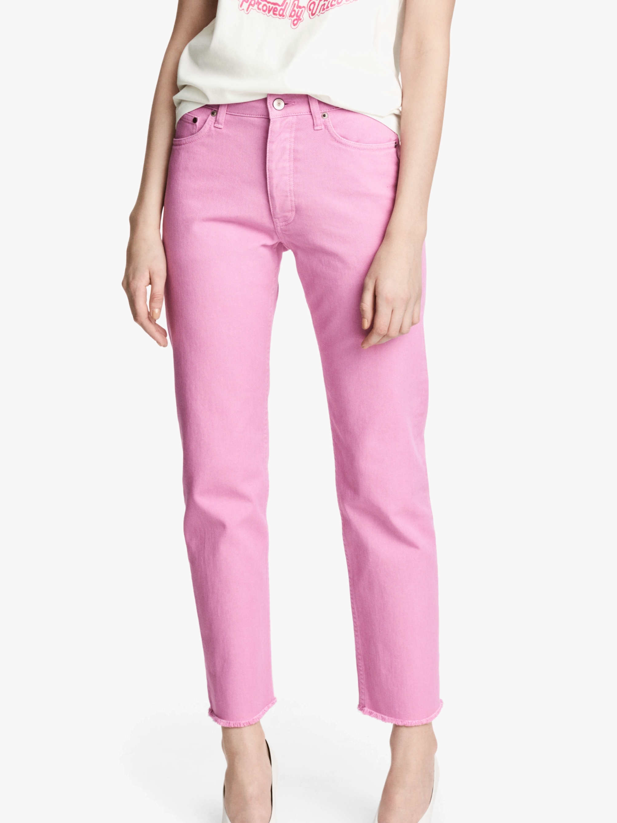 

Джинсы H&M XAZ175551CMFW  Розовые, Джинсы H&M XAZ175551CMFW 34 Розовые