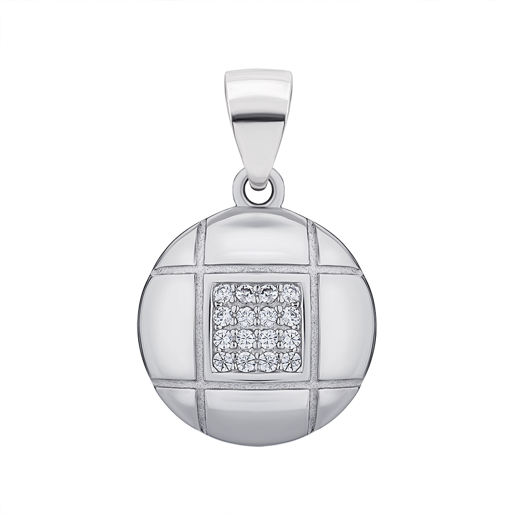 

Подвеска из серебра с фианитами 000147280