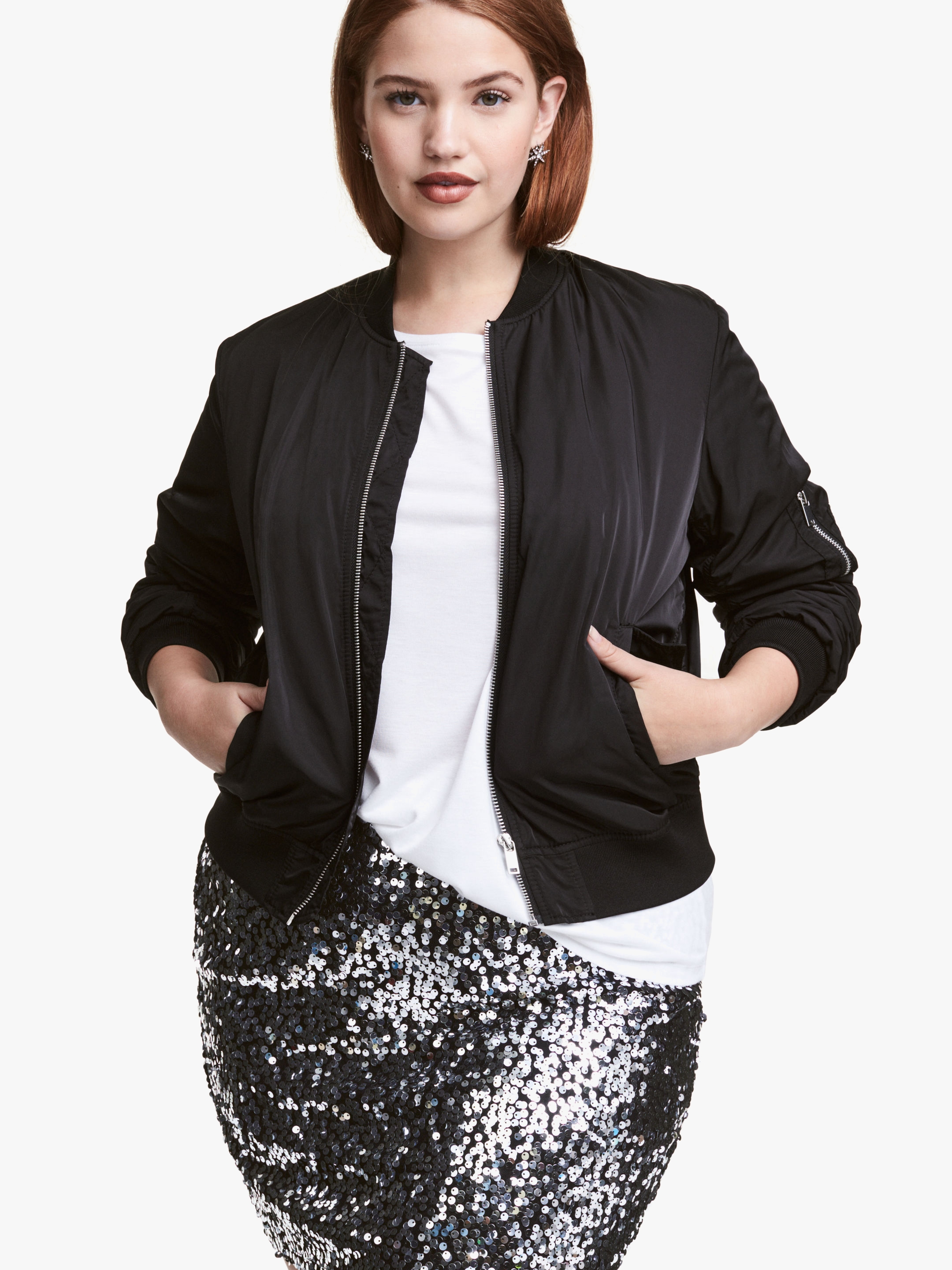 

Юбка H&M XAZ173108OBQE  Черная с серебристым, Юбка H&M XAZ173108OBQE 3XL Черная с серебристым
