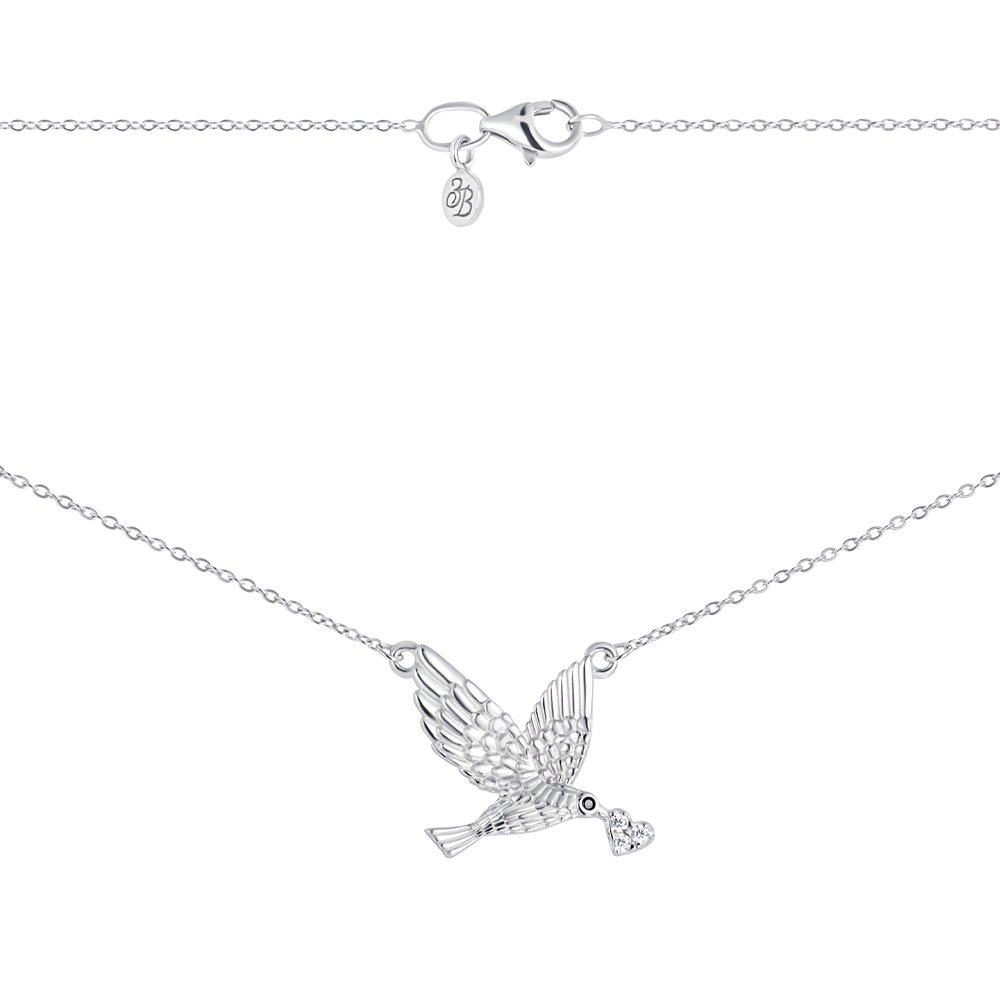 

Серебряное колье с фианитами 000149788 40 размера