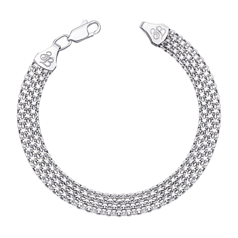 

Серебряный браслет 000121467 21 размера