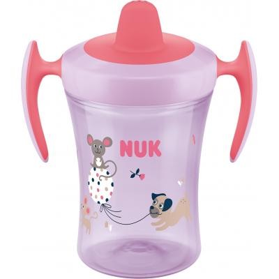 

Поильник-непроливайка Nuk Evolution, 230 мл, 6 мес+ роз (4008600365099)