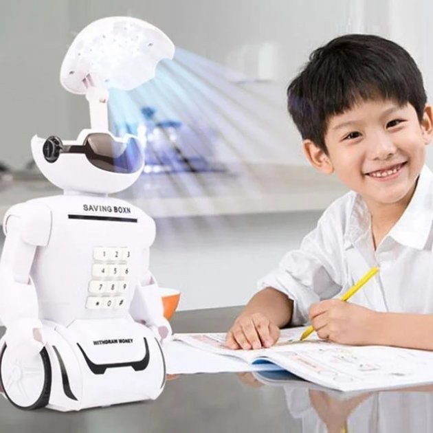

Электронная копилка робот с кодовым замком Robot Piggy Bank