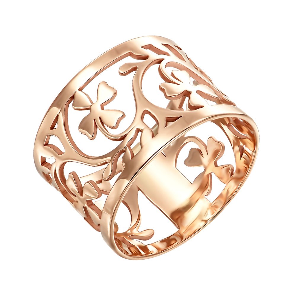 

Кольцо из красного золота 000151477 17 размера