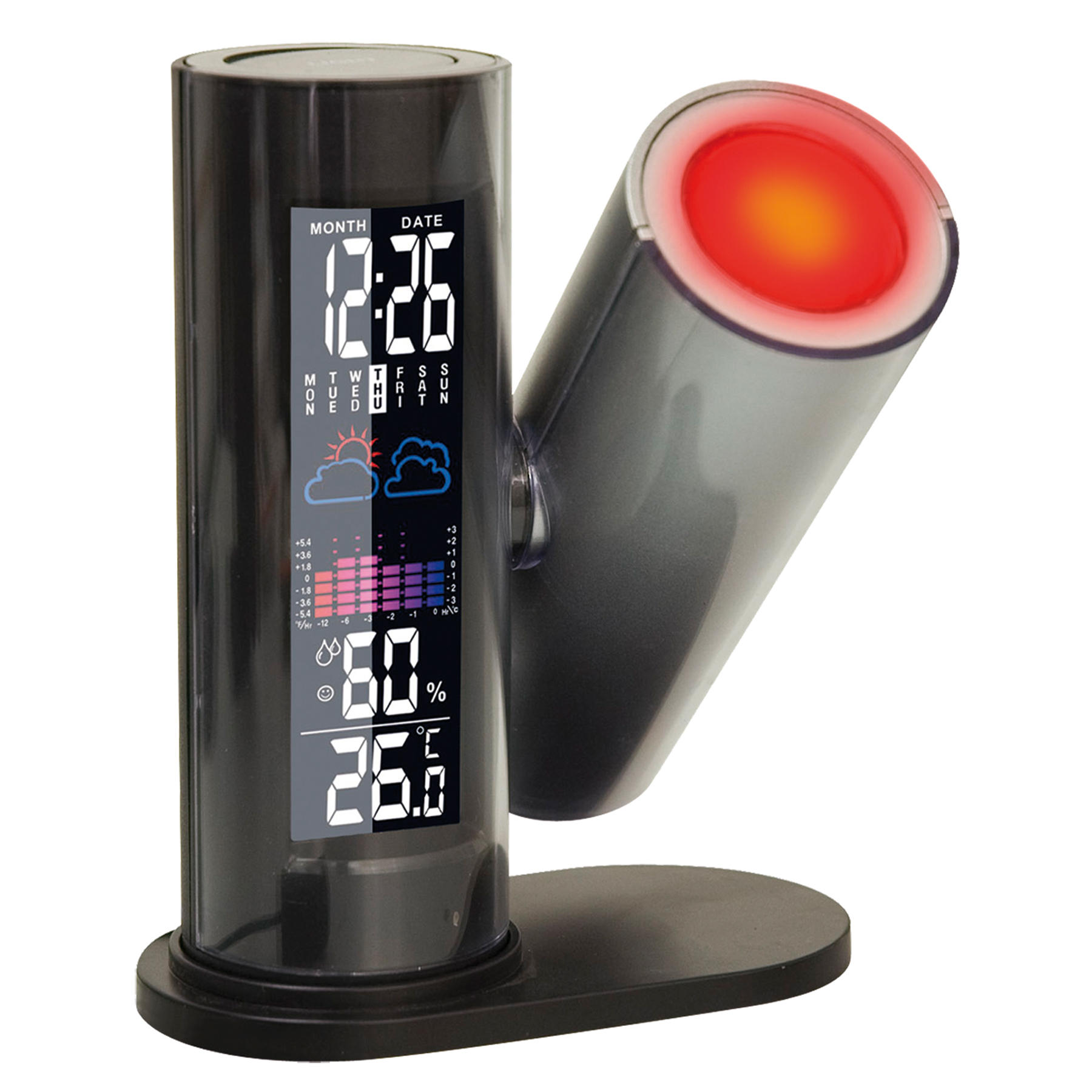 

Часы проекционные Technoline WT514 Black