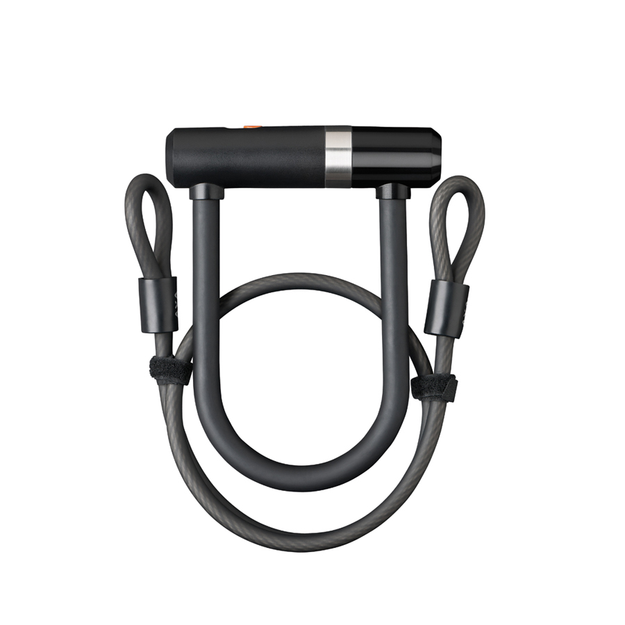 

Велозамок AXA Newton U-Lock Mini Pro 140/16 + Cable100/10 черный