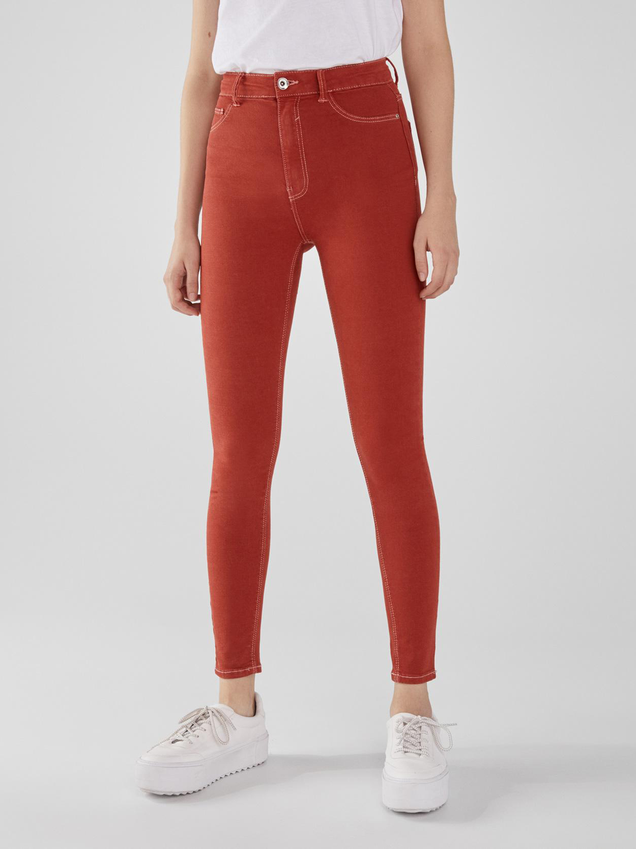 

Джинсы Bershka XAZ147304ULBL  Кирпичные, Джинсы Bershka XAZ147304ULBL 36 Кирпичные
