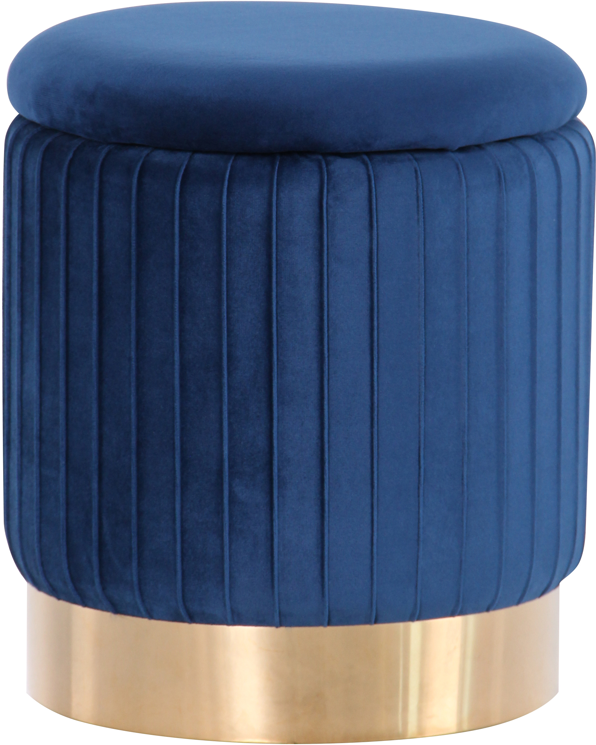 

Пуф AMF Monte Blue / Golden Chrom