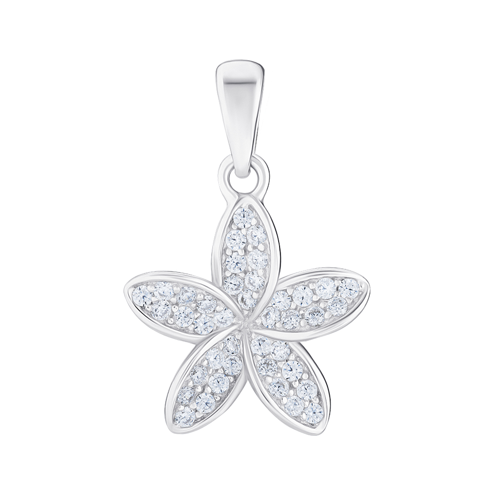 

Подвеска из серебра с фианитами 000147327