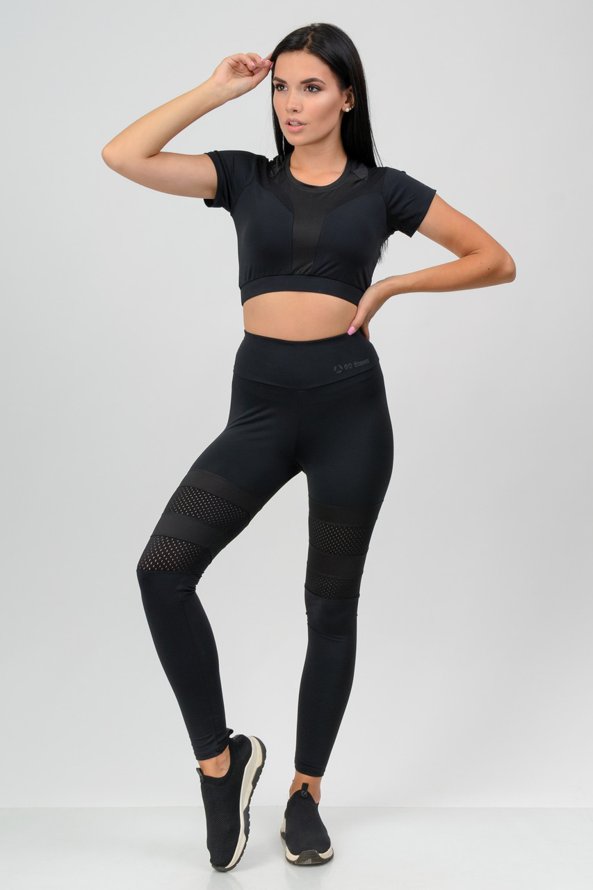 

Костюм для фитнеса (топ и лосины) Go Fitness 90039 размер XL-XXL