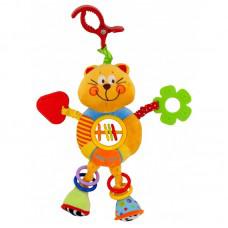 

Плюшевая подвеска на коляску/кроватку Baby Mix Котик, разноцветная (TE-8562-24C)