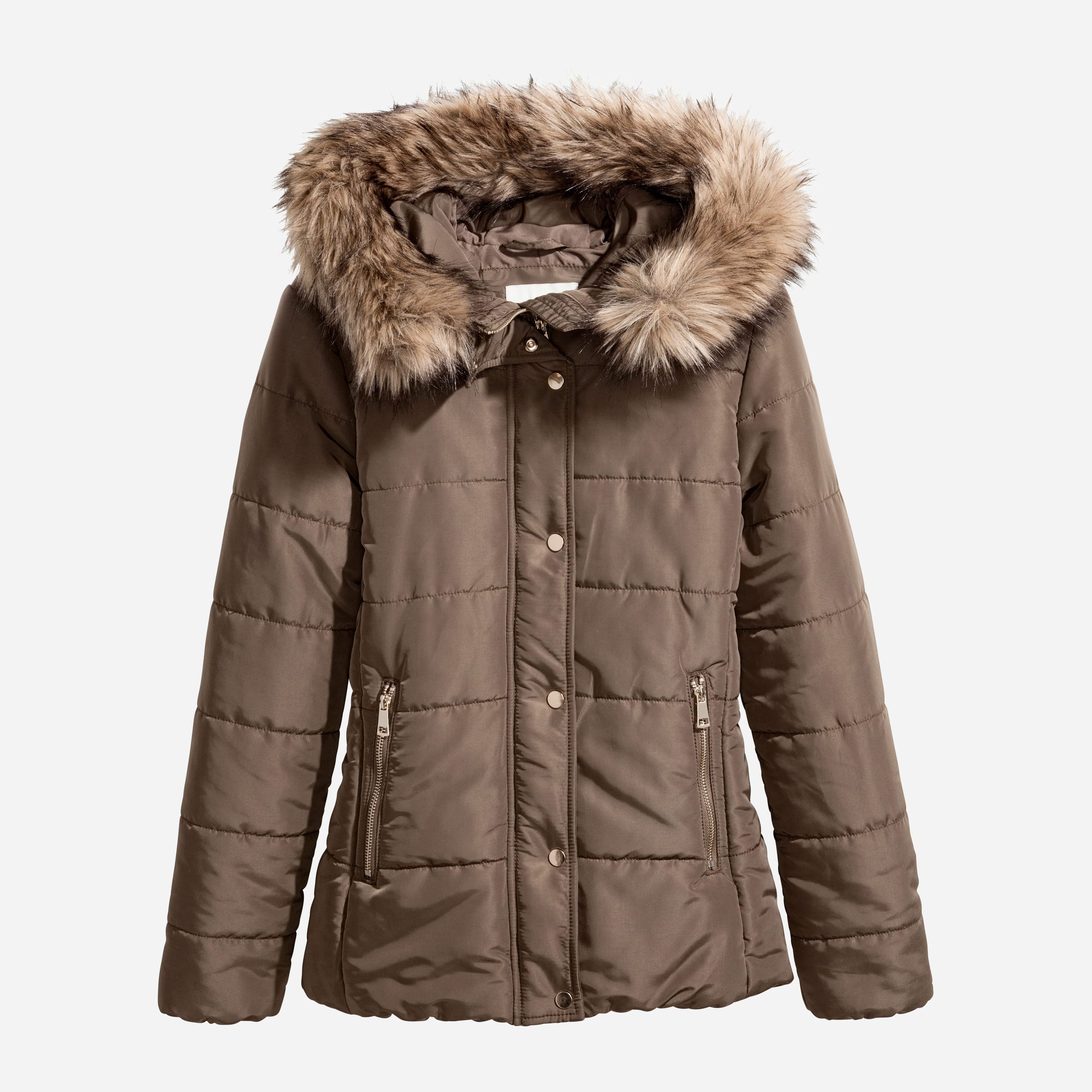 

Куртка H&M XAZ155824YRGZ  Темно-бежевая, Куртка H&M XAZ155824YRGZ 38 Темно-бежевая