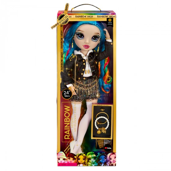 

Коллекционная мегакукла Rainbow High - Амайя на подиуме 61см (577287)