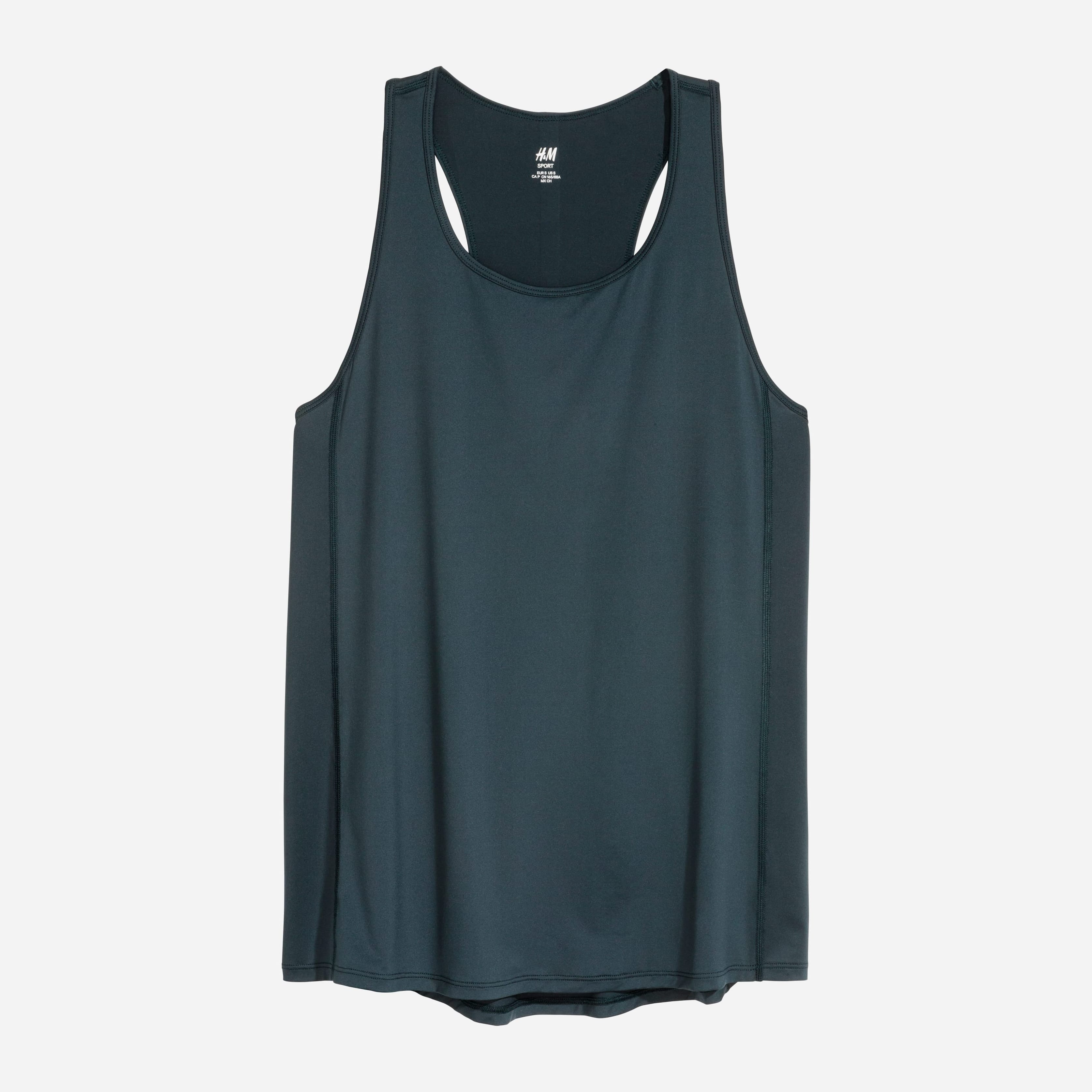 

Спортивная майка H&M XAZ097452ZGFF  Темно-зеленая, Спортивная майка H&M XAZ097452ZGFF L Темно-зеленая