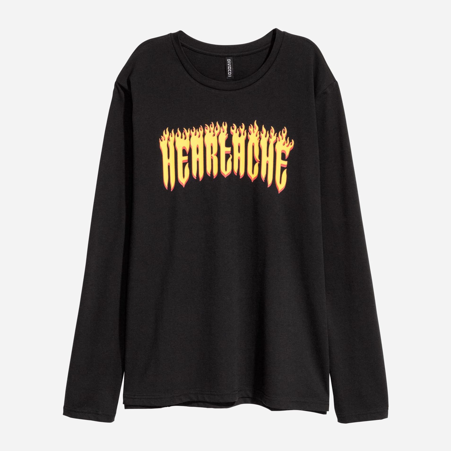 

Лонгслив H&M XAZ107205OSGE  Черный, Лонгслив H&M XAZ107205OSGE S Черный