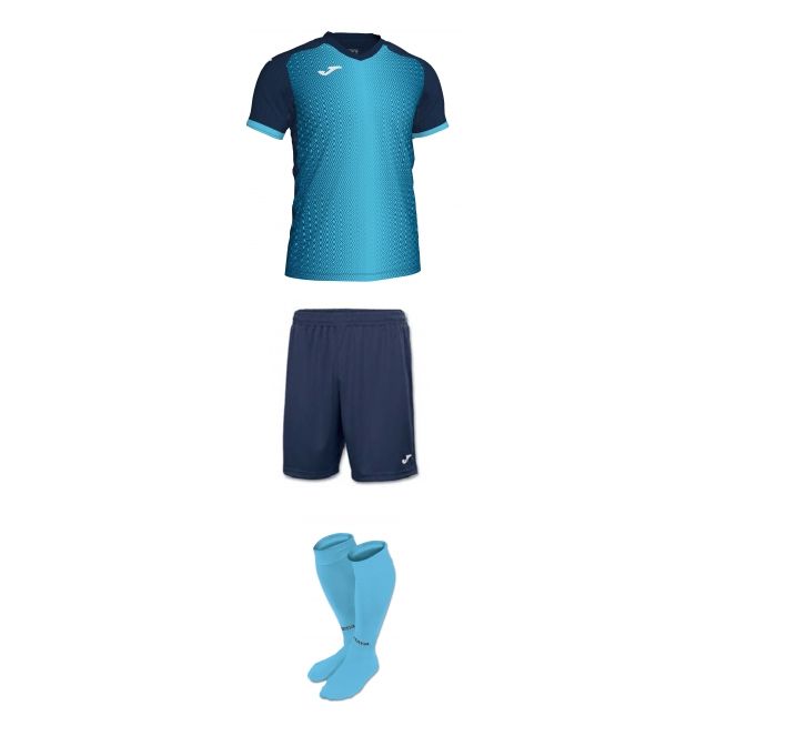 

Комплект футбольной формы Joma SUPERNOVA №1 синий S 101284.342