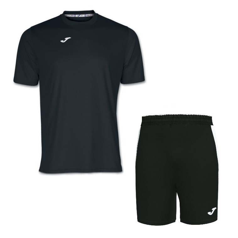 

Комплект футбольной формы Joma COMBI черный-белый M 100052.100_101657.102
