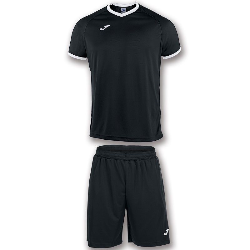 

Комплект футбольной формы Joma ACADEMY черно-белый 2XS 101097.102