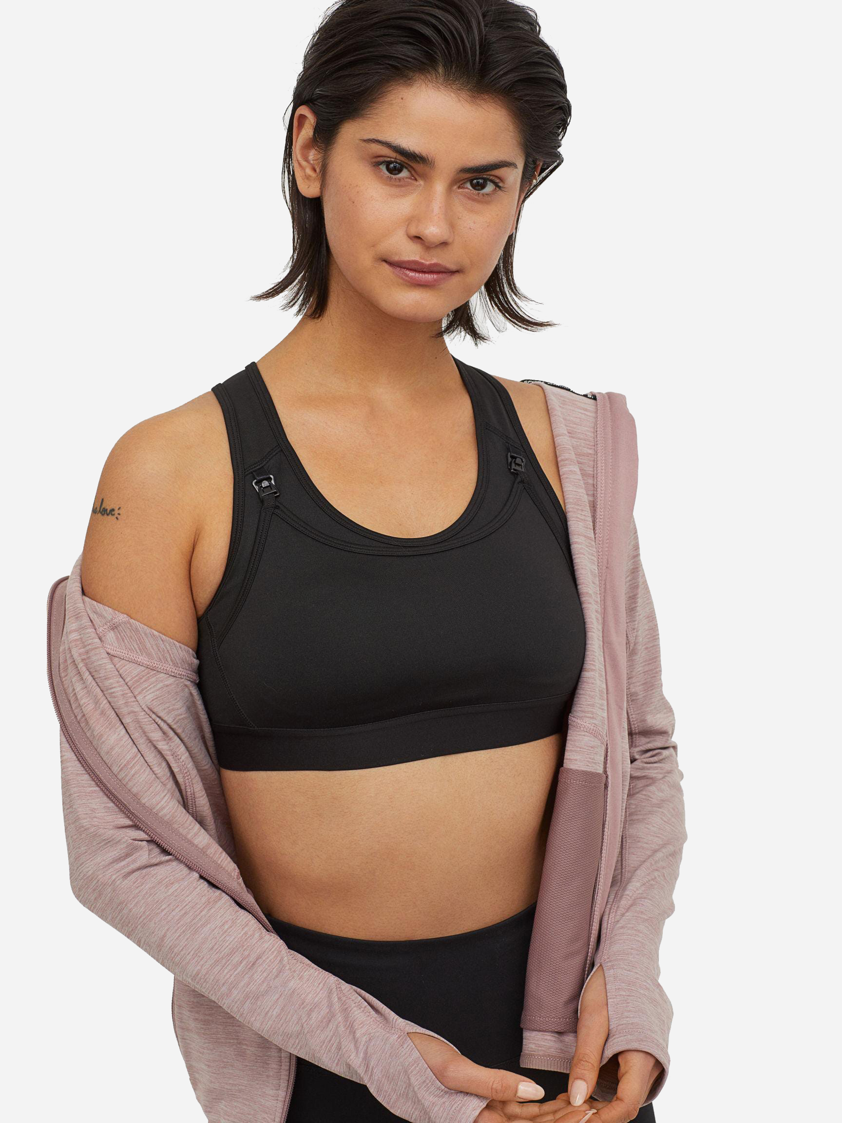 

Спортивный топ H&M XAZ173228QAQY  Черный, Спортивный топ H&M XAZ173228QAQY S Черный