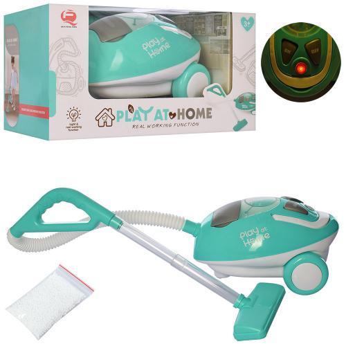 

Игровой набор пылесос игрушечный QF 26133 G с шариками, свет, на батарейках