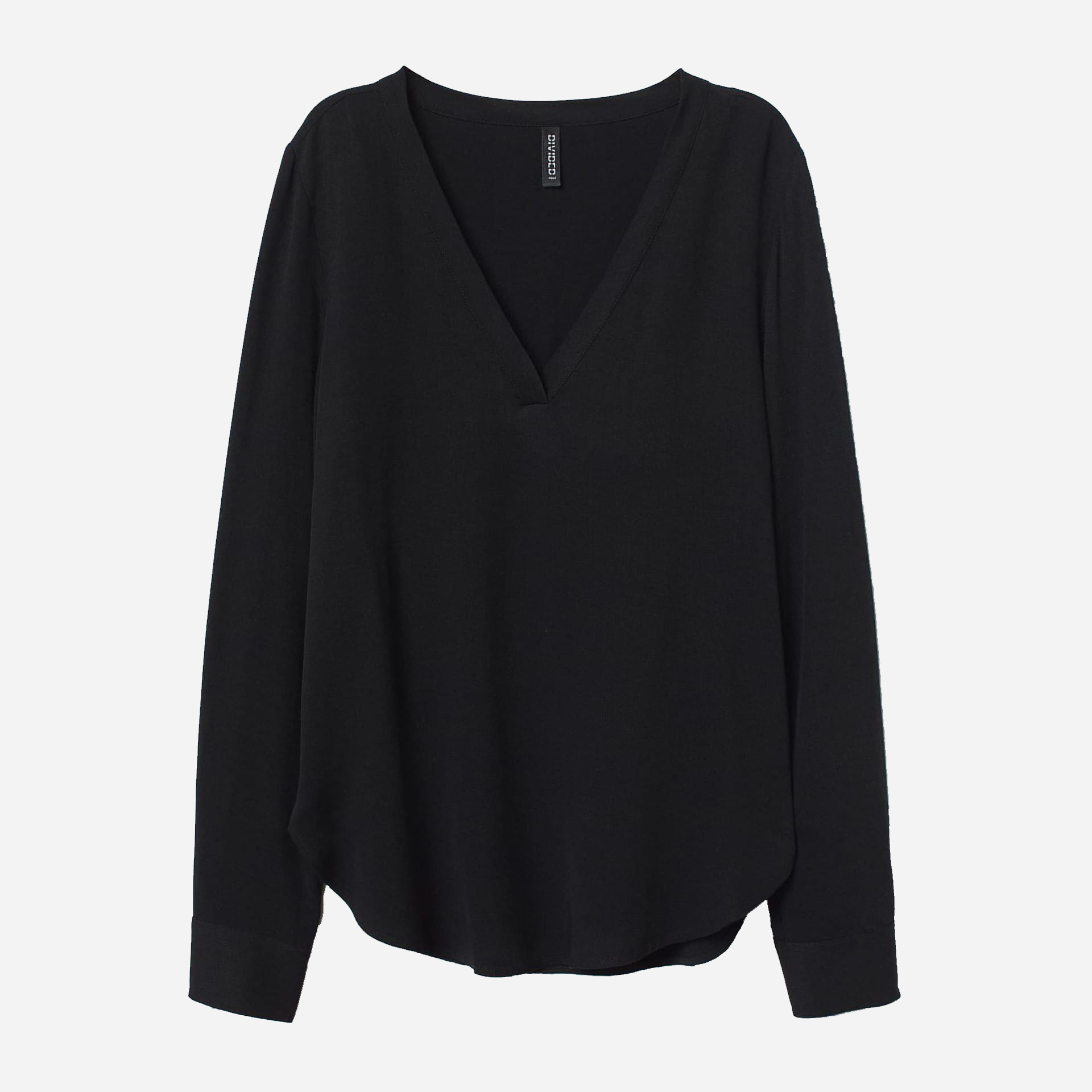 

Блузка H&M XAZ189279YZSN  Черная, Блузка H&M XAZ189279YZSN 38 Черная