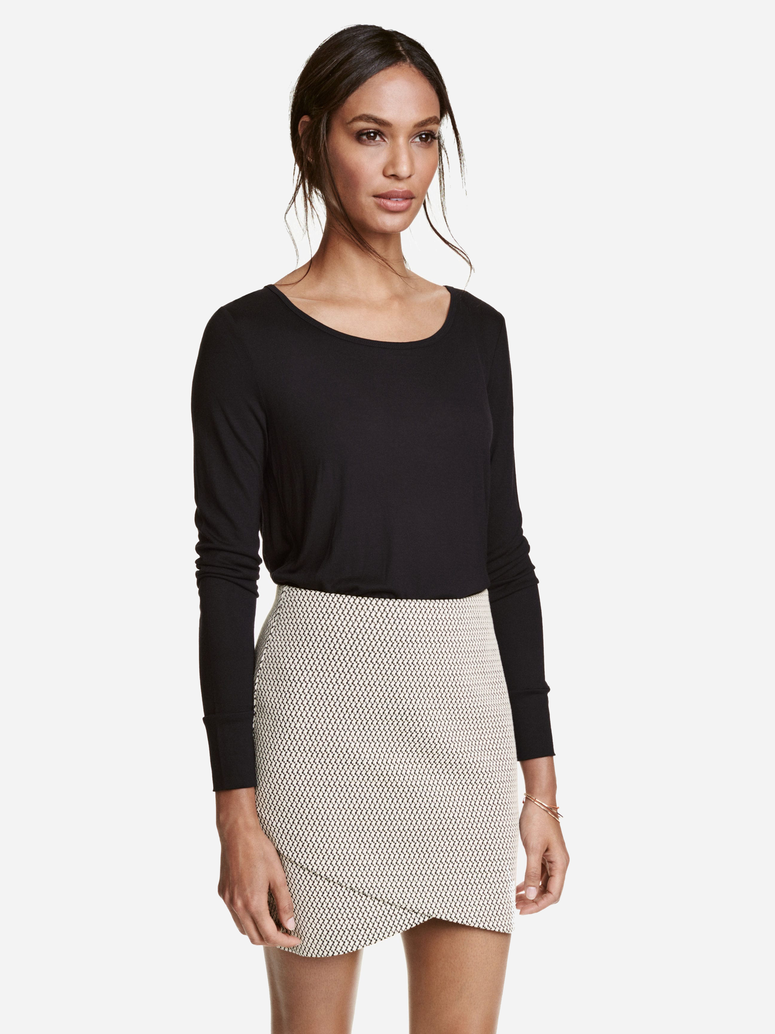 

Лонгслив H&M XAZ040243SUUK  Черный, Лонгслив H&M XAZ040243SUUK S Черный