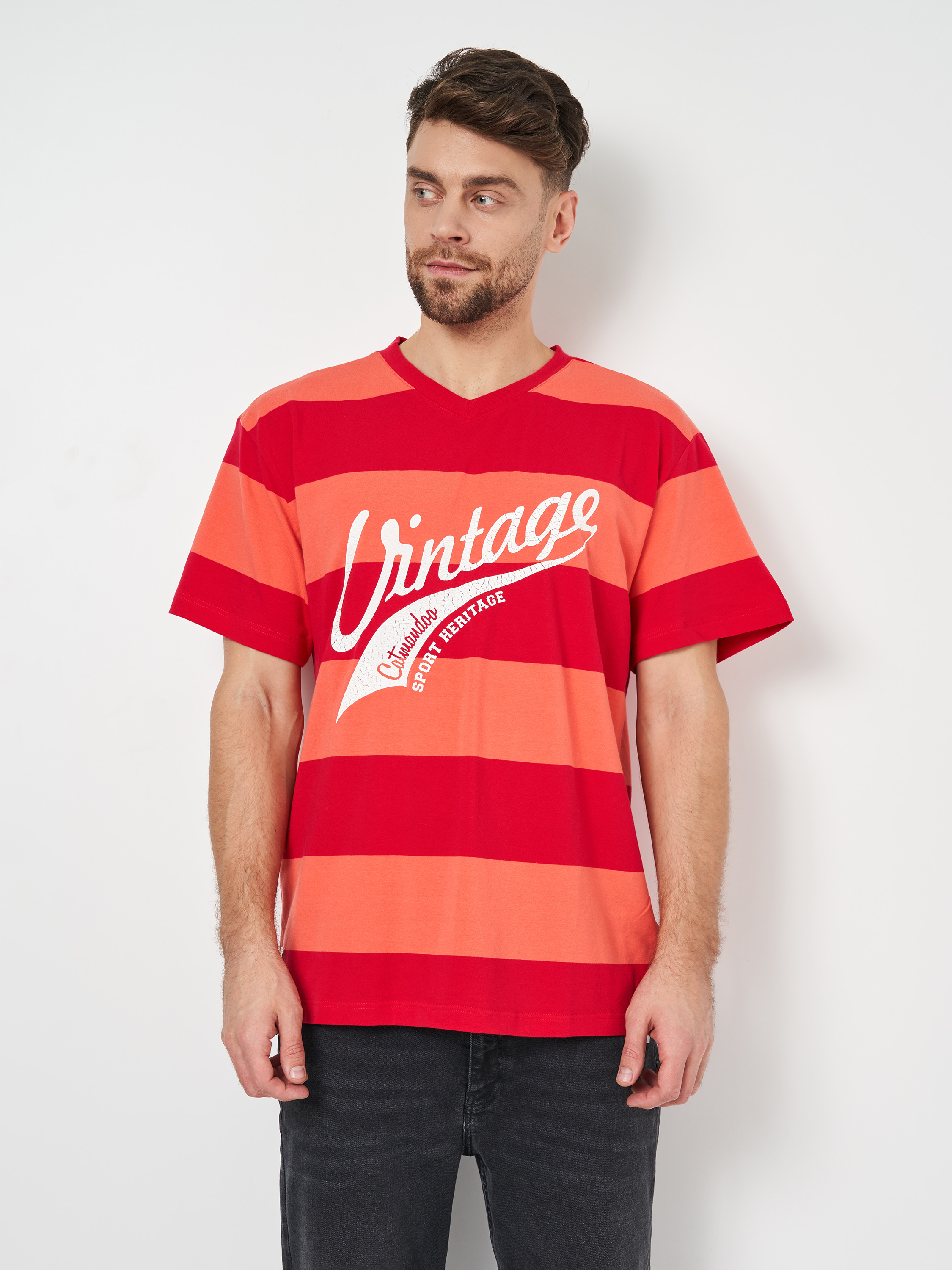 

Футболка Catmandoo MILTON T-shirt 841609P253 XXL Красная