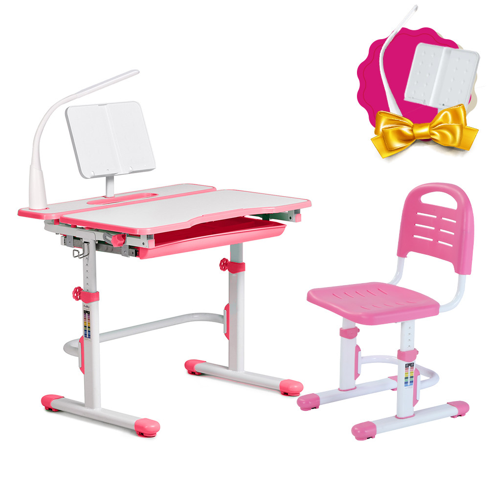 

Комплект растущая парта Cubby Fressia Pink + детский стул FunDesk SST3L Pink
