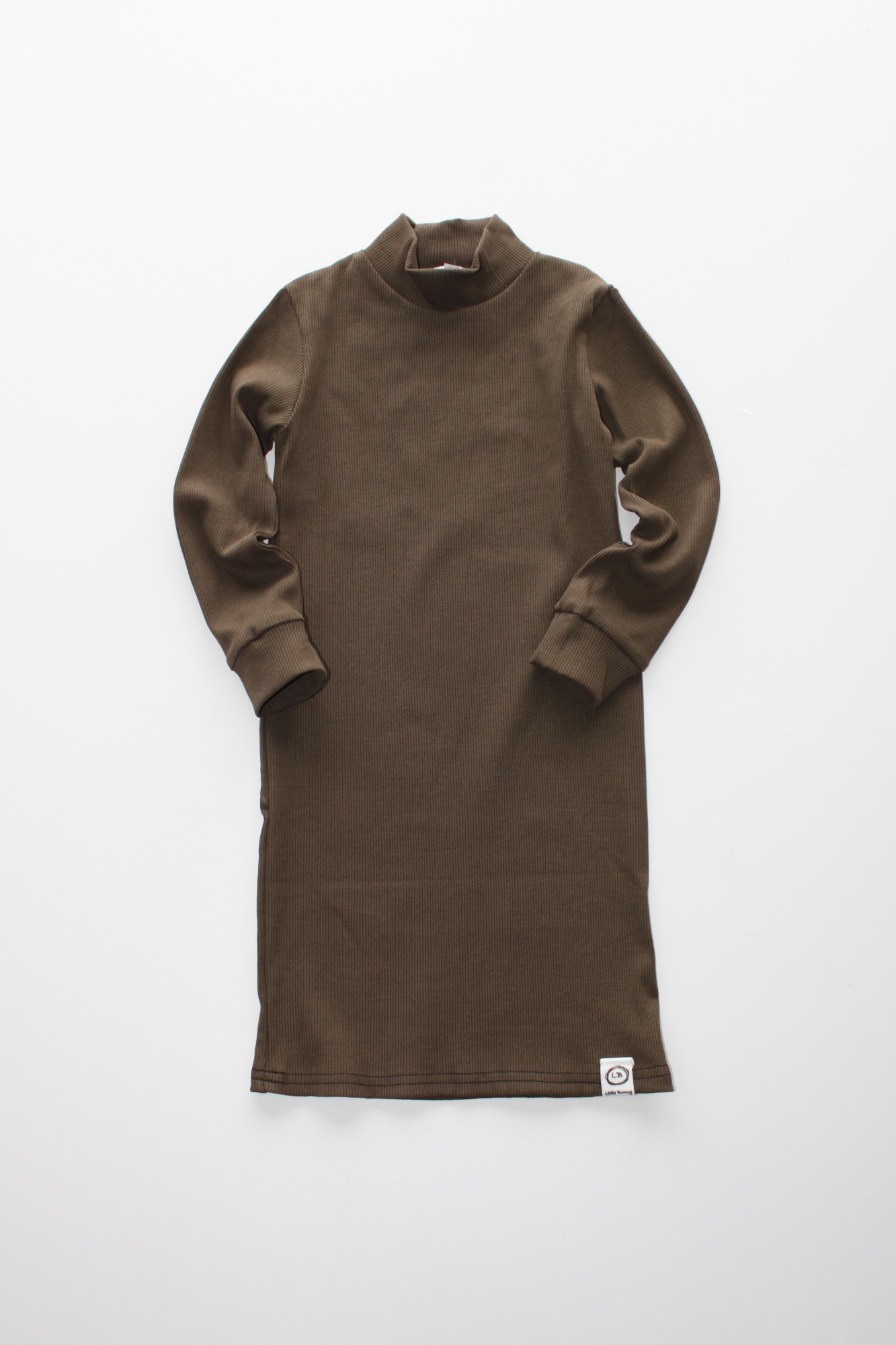 

Платье резинка оливка little bunny р122