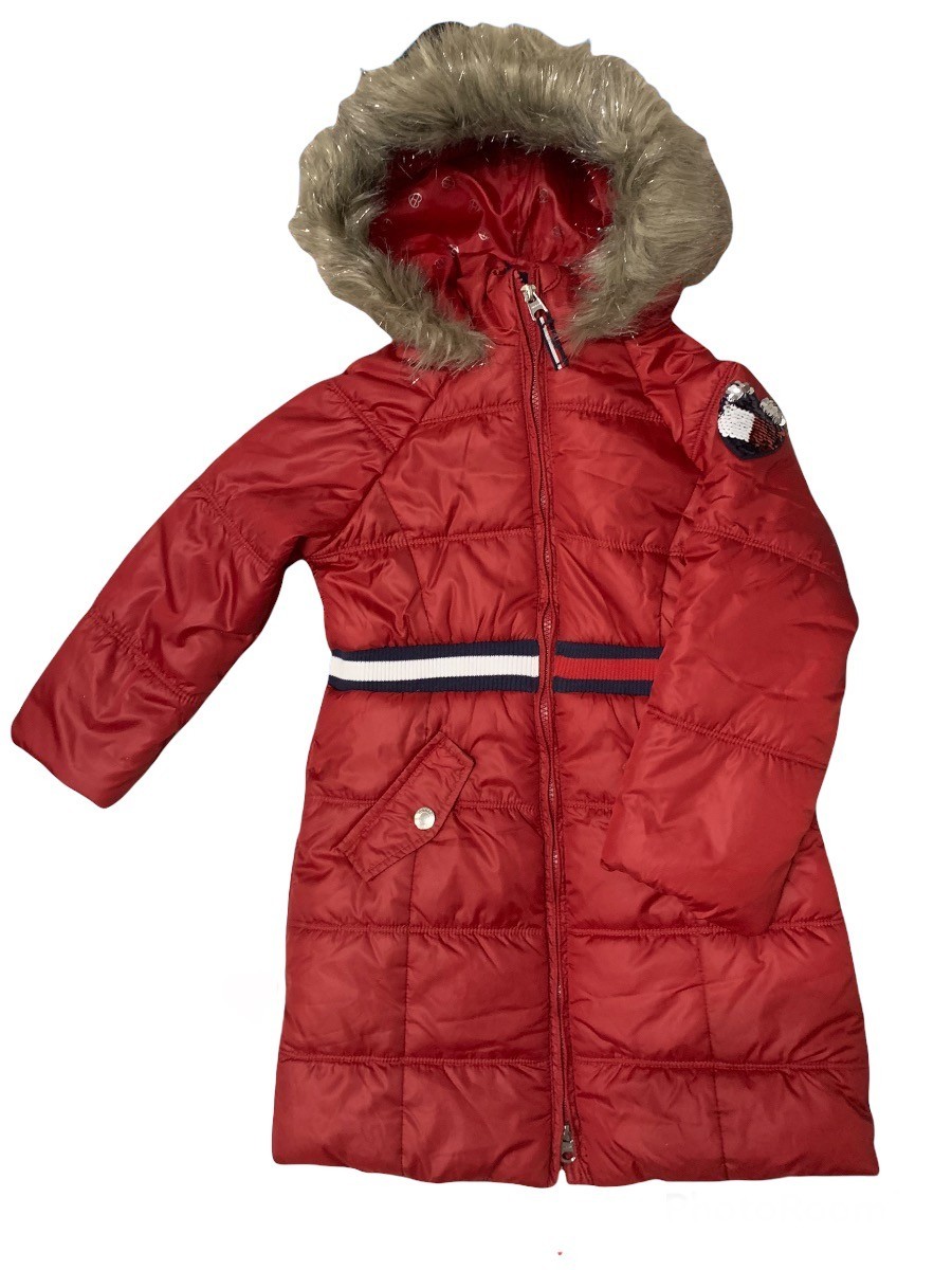 

Куртка-пальто Tommy Hilfiger 122 см Красная
