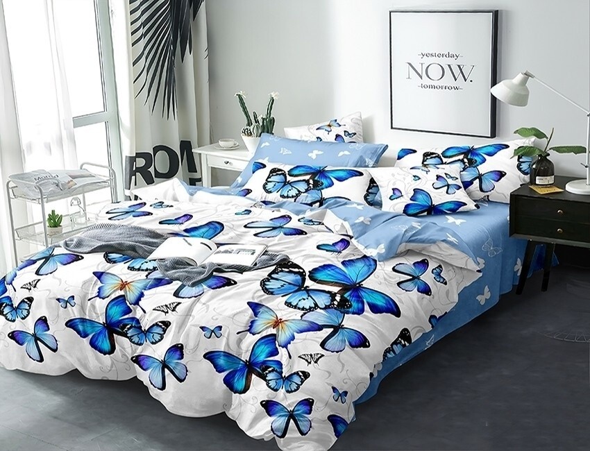 

Комплект постельного белья Ранфорс ЛЁГКОСТЬ R4230 семейный 150*215 2 шт, наволочки 70*70