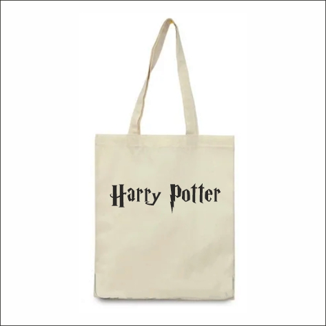 

Екосумка Vivay з принтом Harry Potter 38x42 см Бежева (9875)