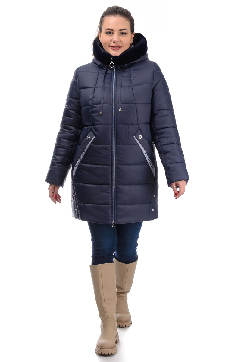 

Куртка Val Leo collection 00293-4 синяя, Куртка Val Leo collection 00293-4 синяя 62