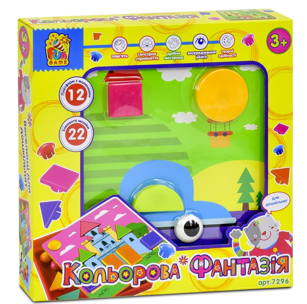 

Набор для творчества Мозаика 7296 FUN GAME