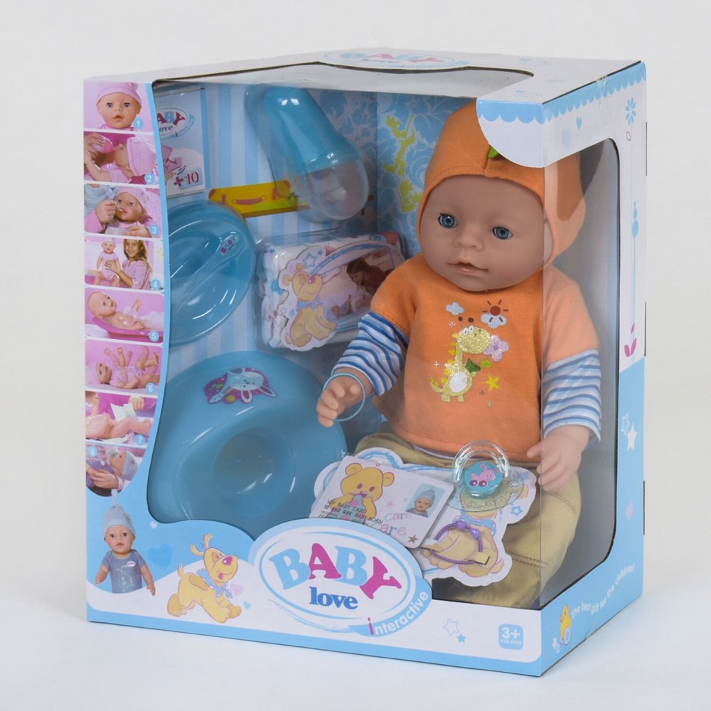 

Пупс 8 функций BL 034 Baby Love