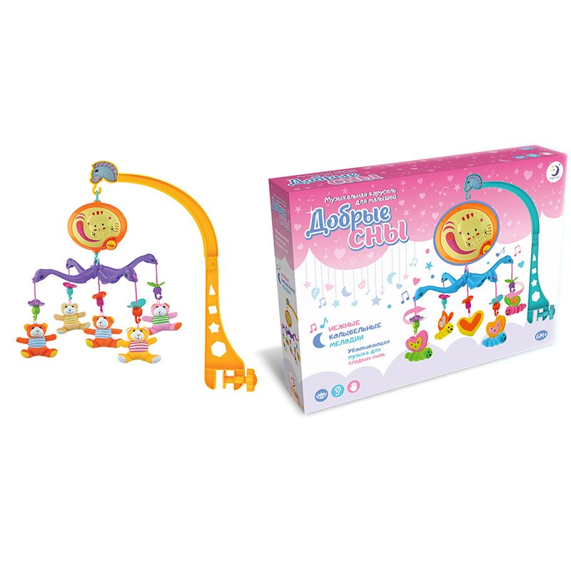 

Карусель на кроватку HL2018-1R Baby Toys