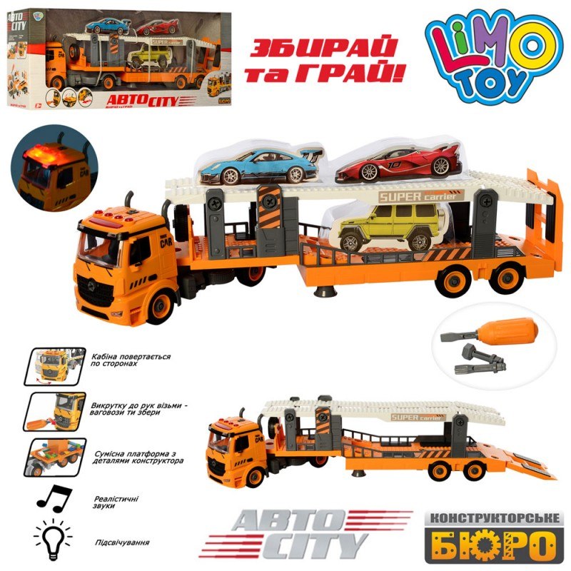 

Конструктор на шурупах KB 084 Limo Toy