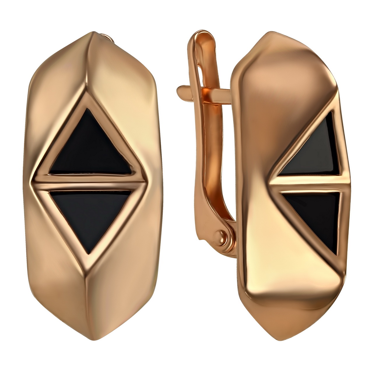 

Золотые серьги с агатом Tango Jewellery Company 449680